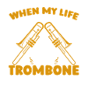 fanfare, trombone, fanfare, trombone