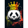 Panda With Crown