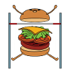 Burger High Jump