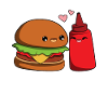Burger Catchup Pair