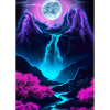 Mystischer Wasserfall