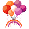 Ballon Lesbischer Stolz