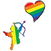 Cupid LGBT flag