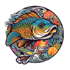 Psychedelic carp
