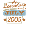 Legendary since July 2005