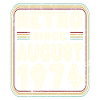 Anniversaire Août 1974 Cadeau rétro