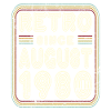 Anniversaire Août 1980 Cadeau rétro