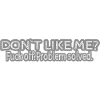 Fuck off