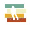 Snowboarding Retro