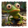 Cute frog