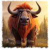 Cool bison