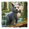 Cooler Wolf