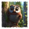 Cute owl