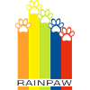 Rainpaw Rainbow Dog Paw - Dog