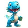 3D Cartoon Dinosaur