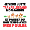 Passer Du Temps Avec Mes Poules Fermier Cadeau