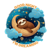 Moondream paresseux dans Night Glow