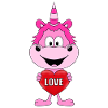 EINHORN - HERZ - LIEBE - LOVE - UNICORN