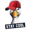 Canard avec casquette