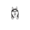 Husky-Hunde-Geschenke