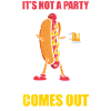 It's not a party until the winner comes out