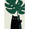 Katze mit Urlaub