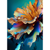 Abstrakte Blume