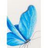 Blauer Schmetterling