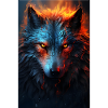 Wolf Face Fire