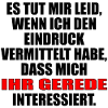 Kein Interesse