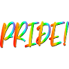 LETTERING PRIDE - LGBTQ COMMUNITY