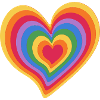 Rainbow Heart