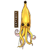 Banulhu Funny Banana Cthulhu Octopus