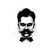 Friedrich Nietzsche: Abstraktes Porträt