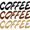 Coffee lettering
