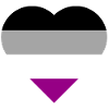 Cœur de la fierté asexuée