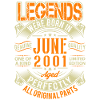 2001 June Birthday Legend