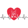 Tungmetal EKG Metal Forgaffel