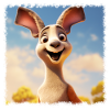 cute kangaroo