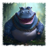 Cooles Hippo