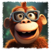 Funny monkey
