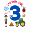 Lausbua und 3
