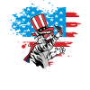 July 4 Cat