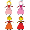 Princesses 4 fois