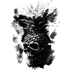 Fruit d’ananas effrayant