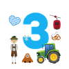 Lausbua und 3