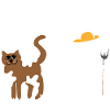 Cattle Cat Farmer (White)