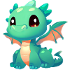 Dragon With Big Eyes