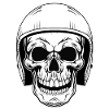 BIKER SKULL