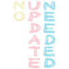No Update colourful